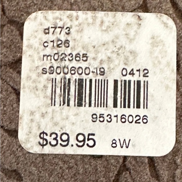 Lane Bryant Strappy Beaded Boho Sandals with Back Zip & Side Buckles size 8W - Picture 6 of 11